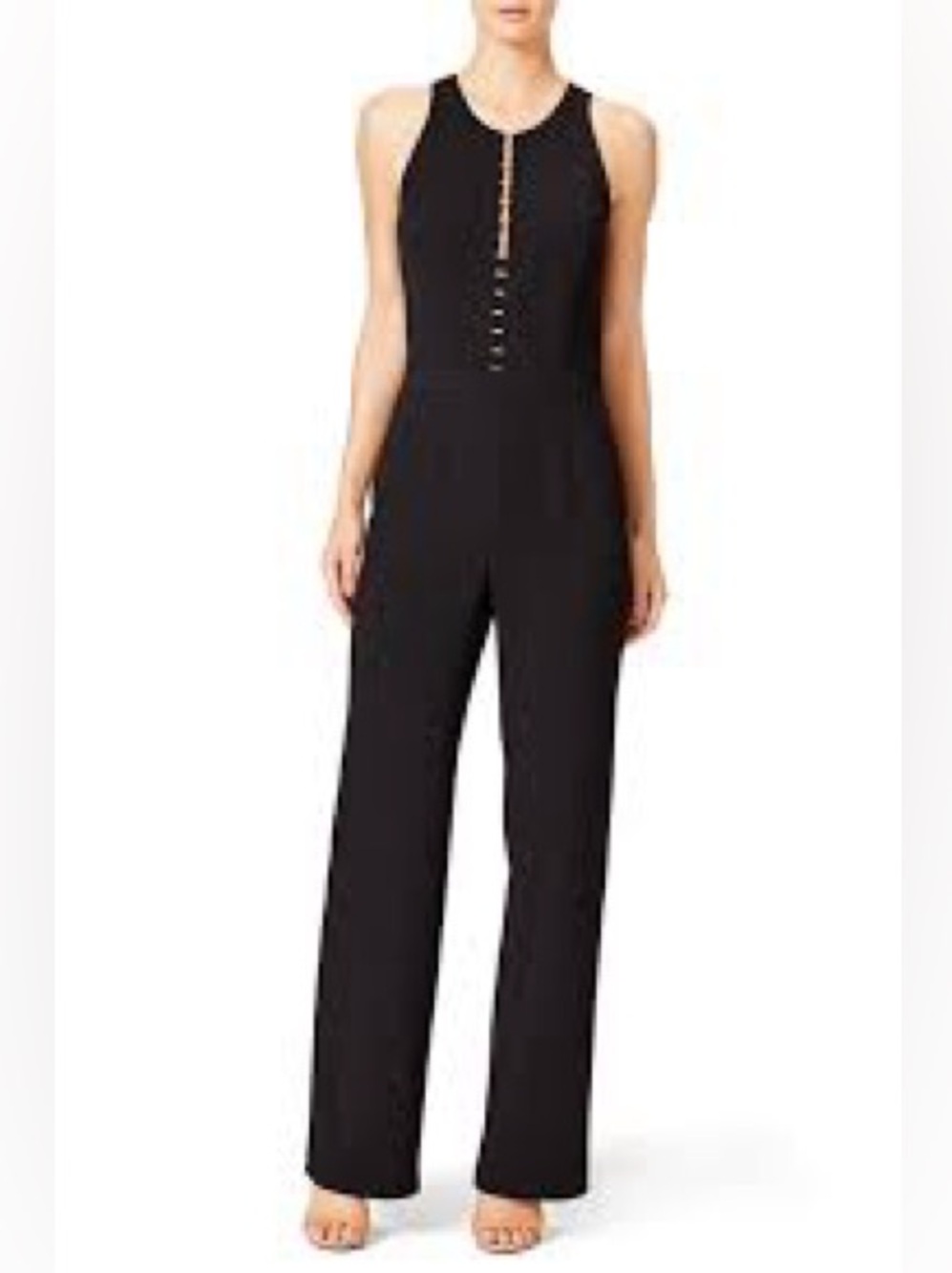 Trina Turk Black Sleeveless Jumpsuit NWT — Size 6